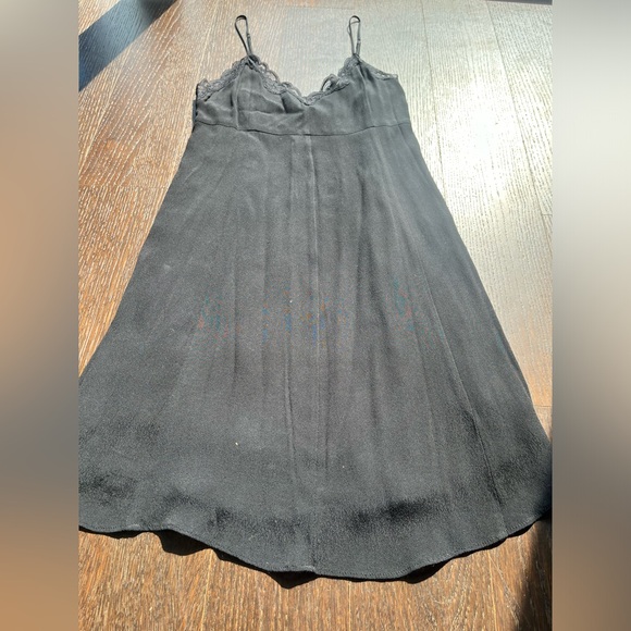 Aritzia Wilfred Free Black lace mini dress XXS - Picture 2 of 11